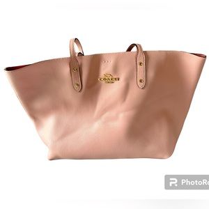 Light Pink Coach Bag.